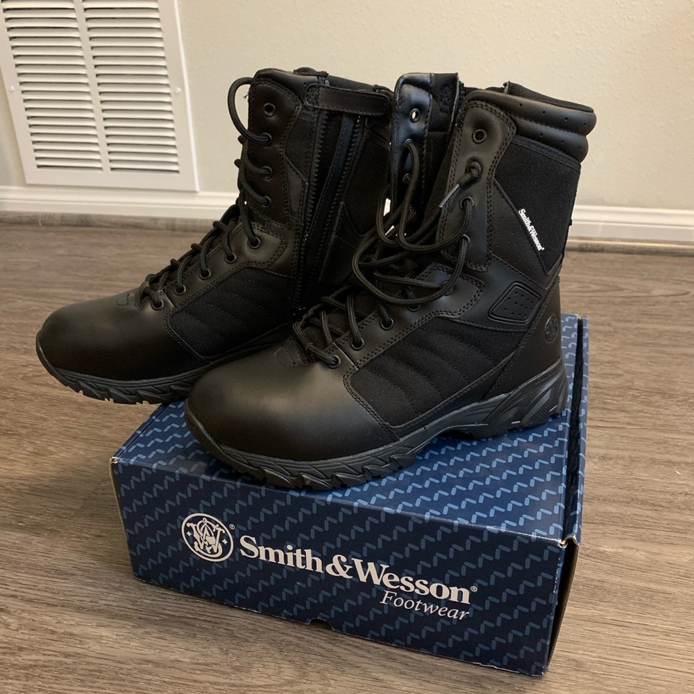 Smith & Wesson Zip Tactical Boots